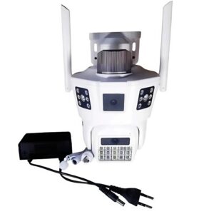 Kültéri Wi-Fi IP kamera – 360°-ban forgatható, SD kártya támogatással, V380 applikációval és 3 képernyős megjelenítéssel-MTS-39B (BBD) - Image 4