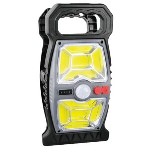 Solar LED mozgásérzékelős lámpa – YX-667C, napelemes és USB Type-C töltéssel, IP65 (BBD) - Image 7