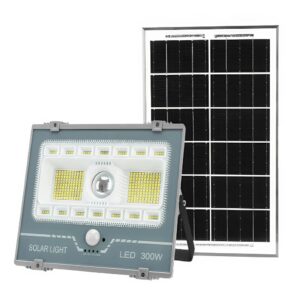 300W solar napelemes 200 ledes utcai lámpa - távirányítóval, RGB fénnyel – energiatakarékos és környezetbarát XG-T39 (BBD) - Image 8