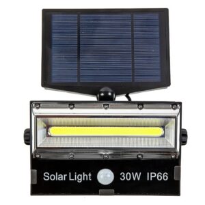 COB napelemes LED reflektor 3 üzemmóddal – hatékony, energiatakarékos világítás kültéri használatra (BBL) - Image 6