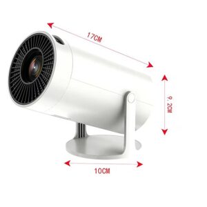 Hordozható mini projektor – WiFi, Bluetooth, ULTRA HD, automata trapézkorrekció, 360° forgatás (THM) (KF) - Image 5