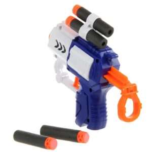 Space adventure darts és céllövő játék szett – 22 darabos készlet habgolyókkal, műanyag nyilakkal, labdákkal és kilövő fegyverrel (BBJH) - Image 5