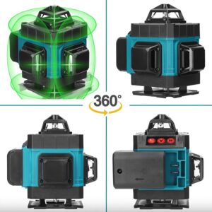 THO LUX lézeres szintező – 16 soros, két akkumulátorral, önbeálló funkcióval M-1012 (BBD) - Image 4