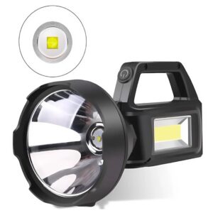 XXL napenergiás kézi lámpa 20W – 1200 lumen fényerő, 20000mAh akkumulátor, hideg fehér LED & COB technológia-YD899 (BBL) - Image 10