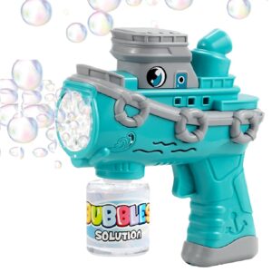 Automata hajó formájú buborékfújó pisztoly – elektromos buborékfegyver gyerekeknek kültéri mókához (BBJ) - Image 5