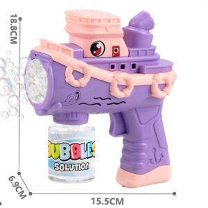 Automata hajó formájú buborékfújó pisztoly – elektromos buborékfegyver gyerekeknek kültéri mókához (BBJ) - Image 6