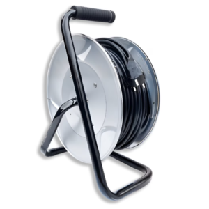 Boxer professional 50m kábelcsévélő hosszabbító – 4 dugaljjal, kapcsolóval és tartós rézvezetékkel (BBD) - Image 4