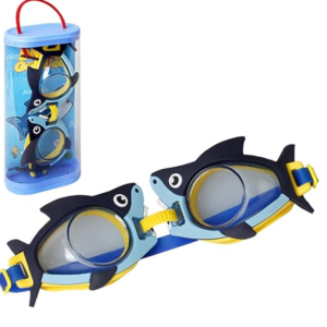 Aranyos cápa figurás gyerek úszószemüveg – búvárszemüveg gyerekeknek víz alatti játékhoz (BBJ) - Image 5