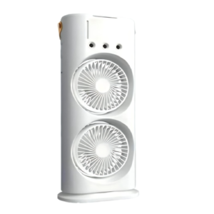 Hordozható asztali párásító ventilátor – 36W, 3 fokozat, 3000 mAh, távirányítóval, fehér FH-888 (BBM) (BBJH) - Image 4