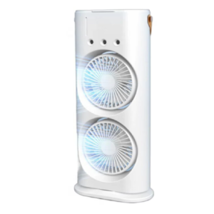 Hordozható asztali párásító ventilátor – 36W, 3 fokozat, 3000 mAh, távirányítóval, fehér FH-888 (BBM) (BBJH) - Image 8