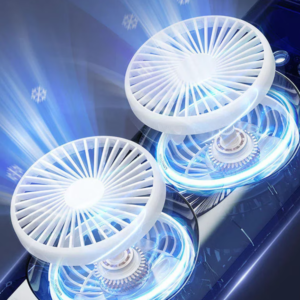 Hordozható asztali párásító ventilátor – 36W, 3 fokozat, 3000 mAh, távirányítóval, fehér FH-888 (BBM) (BBJH) - Image 5