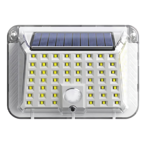 Jortan kültéri napelemes lámpa – 90 LED, mozgásérzékelő, átlátszó burával (THM) - Image 6