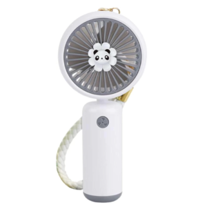 Mini USB-s pandás ventilátor – hordozható, újratölthető kézi léghűtő gyerekeknek és felnőtteknek KOS-19007 (BBD) - Image 6