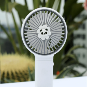 Mini USB-s pandás ventilátor – hordozható, újratölthető kézi léghűtő gyerekeknek és felnőtteknek KOS-19007 (BBD) - Image 4