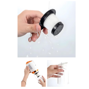 Multifunkciós 3 az 1-ben porszívó – 4 cserélhető fejjel erőteljes 120W motorral, szűrőrendszerrel KE25-144 (BBV) - Image 8