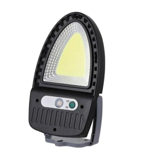 Napelemes mozgásérzékelős LED lámpa kültérre – energiatakarékos, fali rögzítésű reflektor udvarra és bejárathoz YX608A (BBL) - Image 6