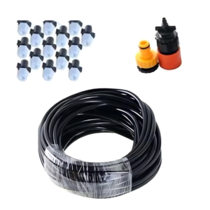 Teraszhűtő vízpermet rendszer – 20 m tömlővel a frissítő kültéri hűtéshez (BBM) - Image 7