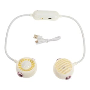 Nyakba akasztható ventilátor – hordozható, csendes, újratölthető, 3 fokozatú (THM) - Image 3