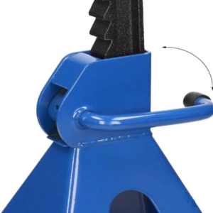 6 tonnás állítható autós emelőbak – nagy teherbírású, stabil emelőállvány garázsba és műhelybe, 590mm magasságig (BBD) - Image 10