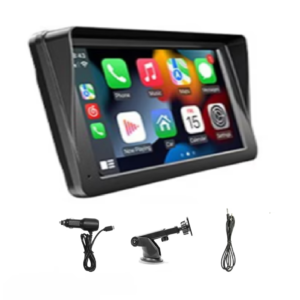 Autós multimédiás navigációs rendszer – 7"-os" HD érintőképernyő, CarPlay & Android Auto, Bluetooth 5.4, FM/AUX, TF kártyahely SD7299 (THM) - Image 4