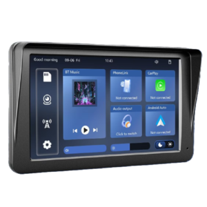 Autós multimédiás navigációs rendszer – 7"-os" HD érintőképernyő, CarPlay & Android Auto, Bluetooth 5.4, FM/AUX, TF kártyahely SD7299 (THM) - Image 8