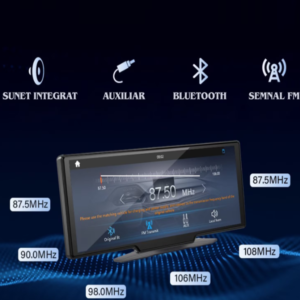 Autós multimédiás navigációs rendszer – 10,26" HD érintőképernyő, CarPlay & Android Auto, Bluetooth 5.4, FM/AUX, TF kártyahely LF102606 (THM) - Image 8