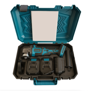 Flinke/Kimiyo akkus sarokcsiszoló – 48V Li-Ion, 1200W, 2 akkumulátorral és gyors töltővel FK-9027-47 (BBD) - Image 3