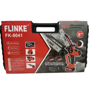 Flinke elektromos akkus láncfűrész – 68V, dupla akkumulátorral, automata olajzás és digitális kijelzővel FK-8041(FX) (BBD) - Image 5