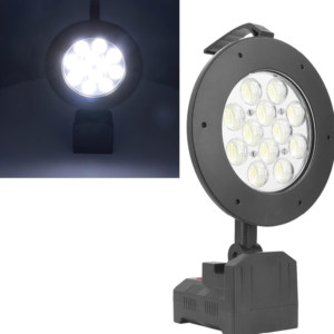 Hordozható, ultra erős, vízálló, hordozható kézilámpa 192 LED- állítható világítású keresőlámpa W872A (BBV) - Image 9