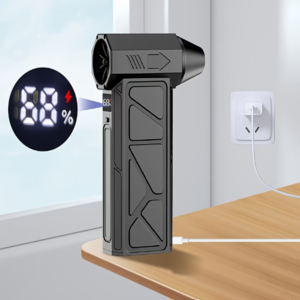 Hordozható turbóventilátor – 3 az 1-ben autós fúvó és ventilátor USB/DC tápegységgel 7728 (BBD) - Image 5