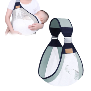 Kényelmes állítható babahordozó újszülötteknek – párnázott, széles vállpántokkal a biztonságos hordozáshoz (BBM) (FX) - Image 8