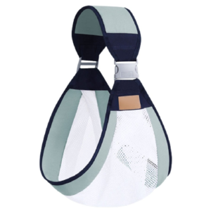 Kényelmes állítható babahordozó újszülötteknek – párnázott, széles vállpántokkal a biztonságos hordozáshoz (BBM) (FX) - Image 4