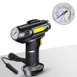 Kompakt analóg akkumulátoros autókompresszor – szivargyújtó tápellátás 10 bar nyomás, 12V motor 18 liter/perc levegőkapacitás (BBJH) - Image 3