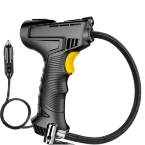 Kompakt analóg akkumulátoros autókompresszor – szivargyújtó tápellátás 10 bar nyomás, 12V motor 18 liter/perc levegőkapacitás (BBJH) - Image 4