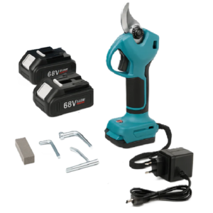 StarkTech akkus elektromos kerti olló – 68V kefe nélküli motorral, 2×4000mAh akkumulátorral és töltővel SH-2068 (BBD) - Image 3