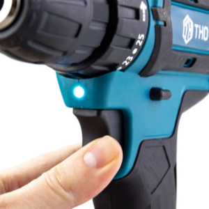 THO lítium akkumulátoros fúrógép-csavarozó – 48V, dupla akku, praktikus kofferben M-9022 (FX) (BBD) - Image 3