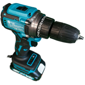 THO lítium akkumulátoros fúrógép-csavarozó – 48V, dupla akku, praktikus kofferben M-9022 (FX) (BBD) - Image 6