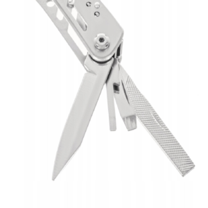 13 az 1-ben többfunkciós kemping szerszám – kés, csavarhúzó, fűrész és egyéb hasznos eszközök (BBL) - Image 4