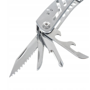 13 az 1-ben többfunkciós kemping szerszám – kés, csavarhúzó, fűrész és egyéb hasznos eszközök (BBL) - Image 5