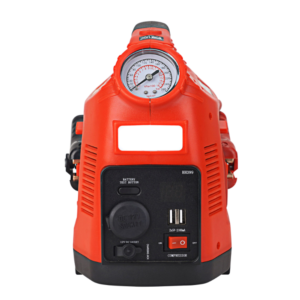 4 az 1-ben hordozható autóakkumulátor-indító és légkompresszor – 12V, 900A csúcsáram, 260 PSI, USB töltőporttal HH399 (BBA) - Image 4