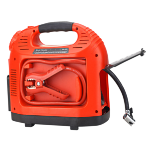 4 az 1-ben hordozható autóakkumulátor-indító és légkompresszor – 12V, 900A csúcsáram, 260 PSI, USB töltőporttal HH399 (BBA) - Image 5