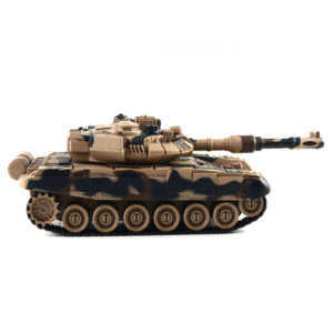 4 irányú távirányítós harci tank játék – forgó toronnyal, zenével és LED világítással, masszív kialakítás XJ13-6 (BBJ) - Image 3