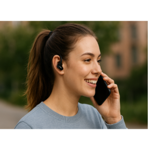 G55 vezeték nélküli sport fülhallgató – LED akkumulátorjelzővel, zajszűrős beépített mikrofonnal (THM) - Image 3