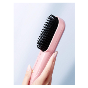 Hordozható USB-s hajkiegyenesítő fésű – kerámia bevonattal, állítható hőfokkal és kiegészítőkkel ZFS-58 (BBD) - Image 3