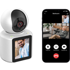 Intelligens babafigyelő kamera Full HD 1080p felbontással – WiFi, 2.8" LCD kijelző, éjszakai látás, kétirányú kommunikáció, mozgásérzékelő és videóhívás funkció W06 (BBD) - Image 5