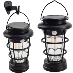 Kültéri LED kempinglámpa napelemes töltéssel – mozgásérzékelő, alkonyati automatikával és Type-c töltéssel KOS-31041 (THM) - Image 5