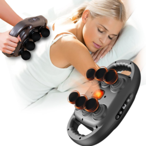 Masszázspisztoly 6 fejjel – állítható intenzitás izomlazításhoz és regenerációhoz S2 (BBM) - Image 3