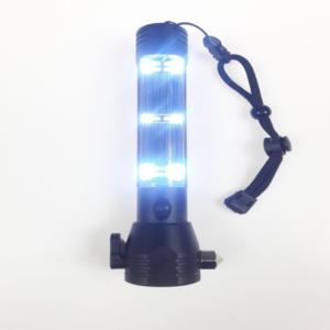 Multifunkciós napelemes zseblámpa beépített powerbankkal és telefontöltő funkcióval (BBL) - Image 3