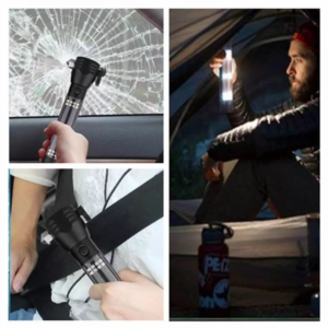 Multifunkciós napelemes zseblámpa beépített powerbankkal és telefontöltő funkcióval (BBL) - Image 7