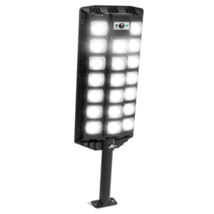 Napelemes 3500W utcai lámpa – erős fényű, szürkületi és mozgásérzékelős kültéri LED világítás W7100B-8(BBD) - Image 6